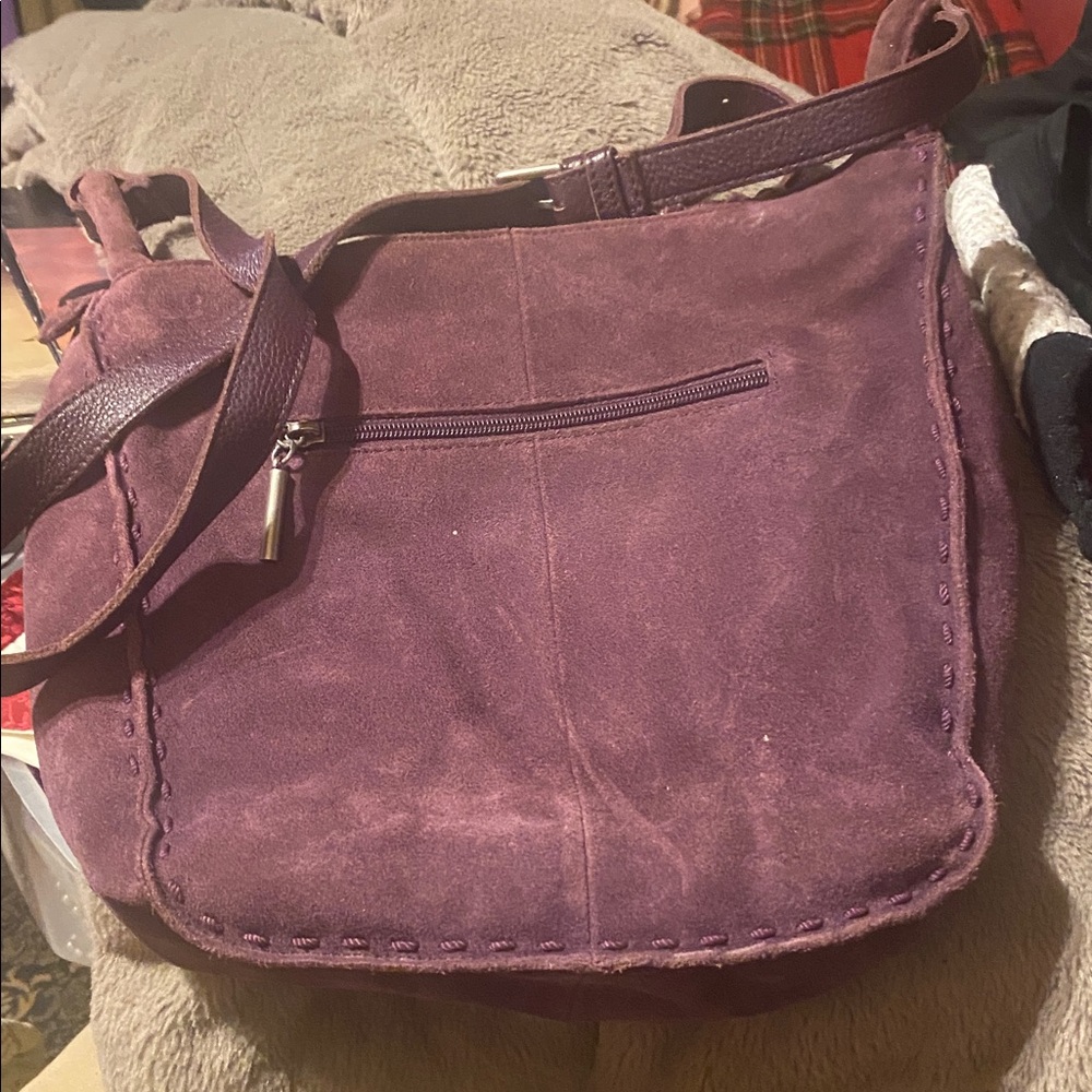 The Sak Burgundy Crossbody Bag
